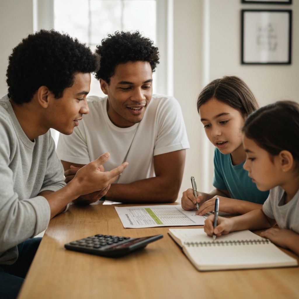 Cómo crear tu primer presupuesto familiar